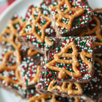 How to Make Chocolate Peanut Butter Pretzel Bars #chocolate #peanutbutter #pretzel #bars #recipe #holiday #holiday #christmas