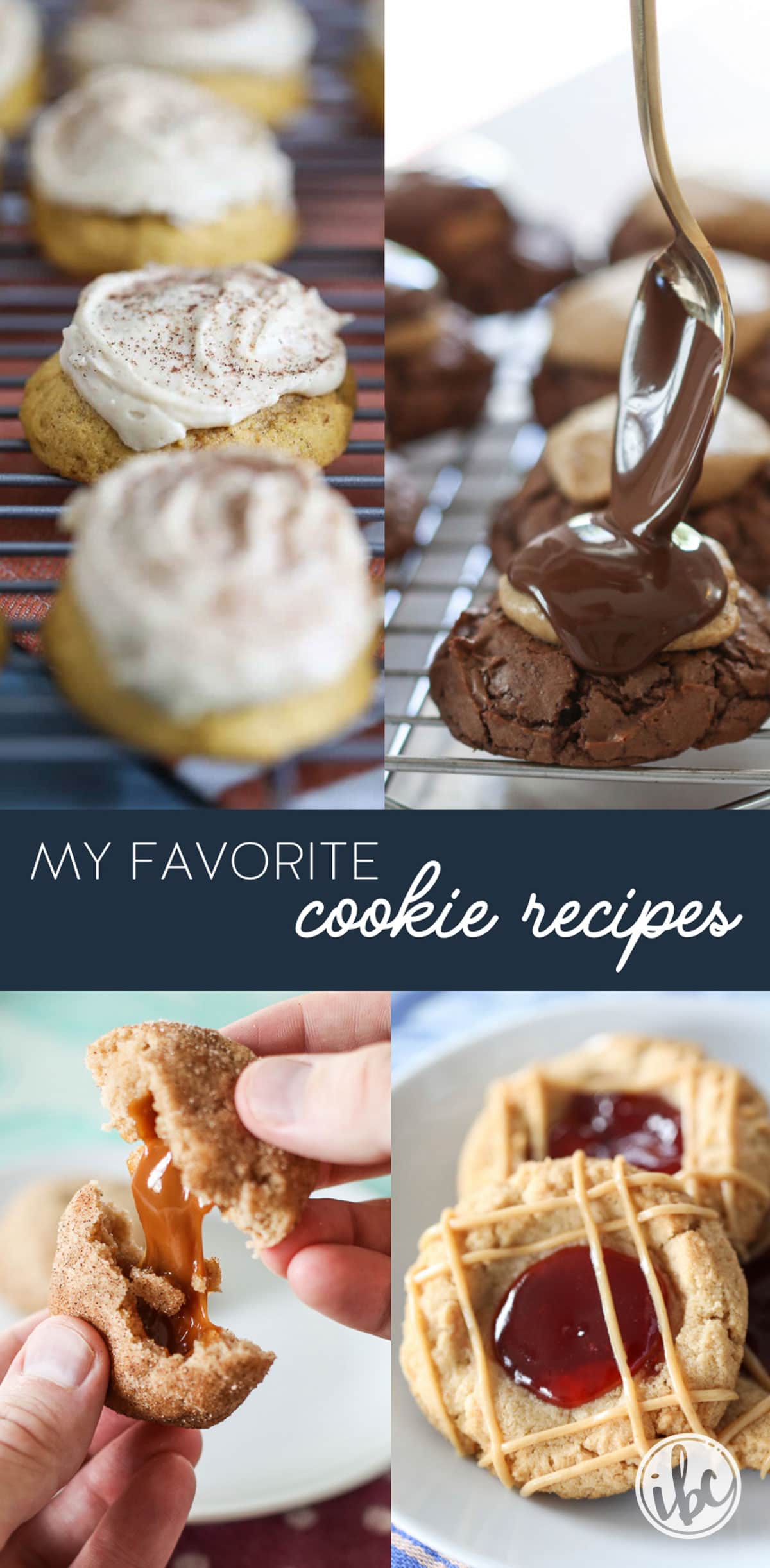 A collection of My Favorite Cookie Recipes #cookie #recipes #cookies #baking