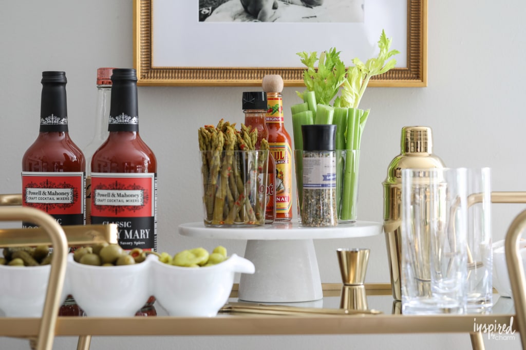 Bloody Mary Bar - How to Set and Style a Bloody Mary Bar