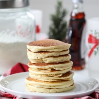 Learn how to make this easy and delicious Homemade Pancake Mix. #homemade #pancake #mix #breakfast #recipe #pancakes #gift #handmade