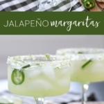 Spicy Jalapeño Margarita Recipe #spicy #jalapeño #margarita #cocktail #recipe #ginger #lime