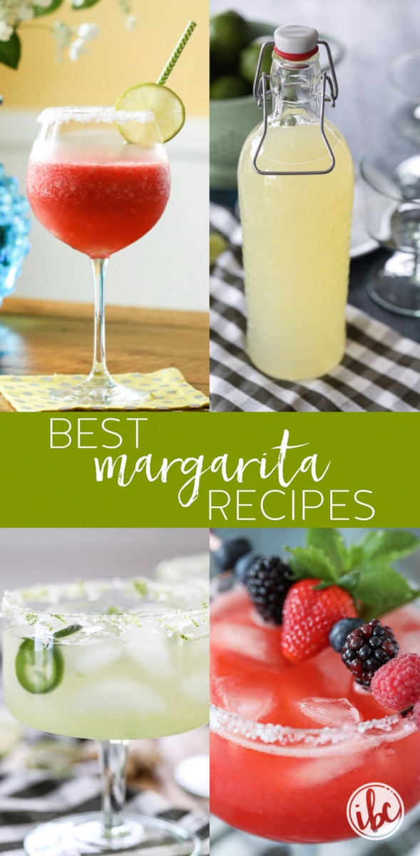 A Collection of the Best Margarita Recipes #margarita #cocktail #recipe #frozenmargarita #strawberrymargarita #margaritamix #cocktails #tequila #margaritas