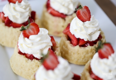 Classic and Homemade Strawberry Shortcake dessert recipe #strawberry #shortcake #dessert #recipe #whippedcream #summer