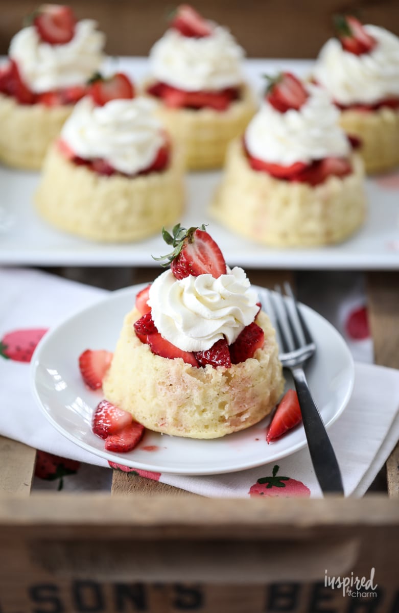 Classic and Homemade Strawberry Shortcake dessert recipe #strawberry #shortcake #dessert #recipe #whippedcream #summer 