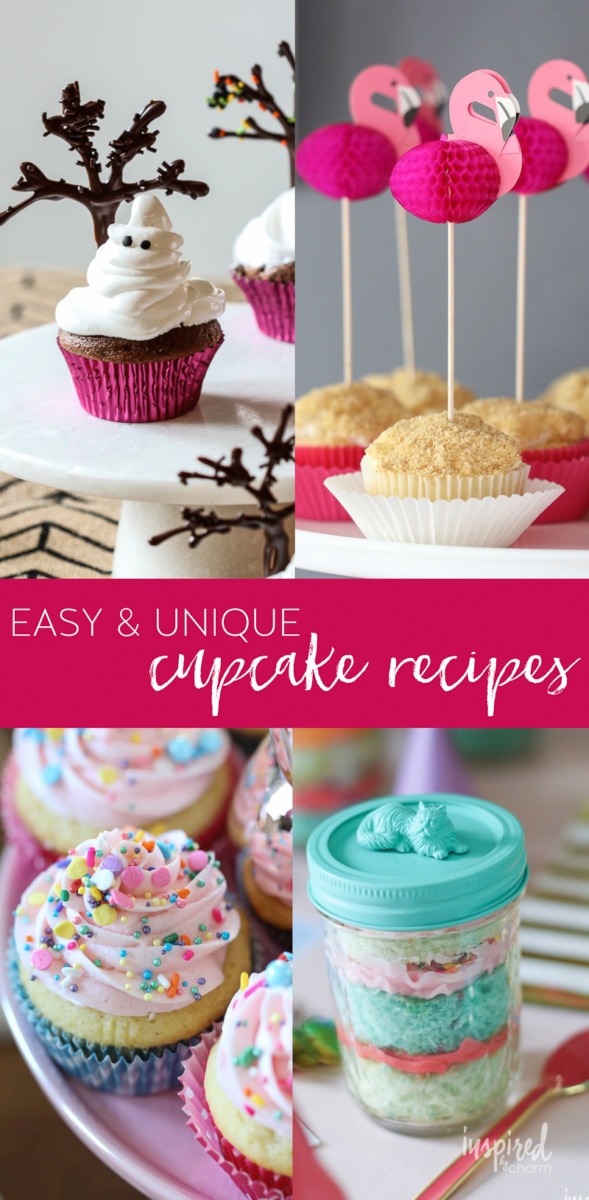 Easy and Unique Cupcake Recipes #easy #cupcake #recipe #dessert #cupcakes #unique #party #cake #birthday 