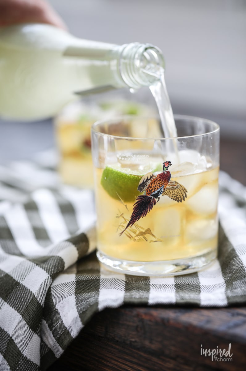 How to Make a Kentucky Mule #cocktail #recipe #kentuckymule #bourbon #mule #gingerbread #lime 