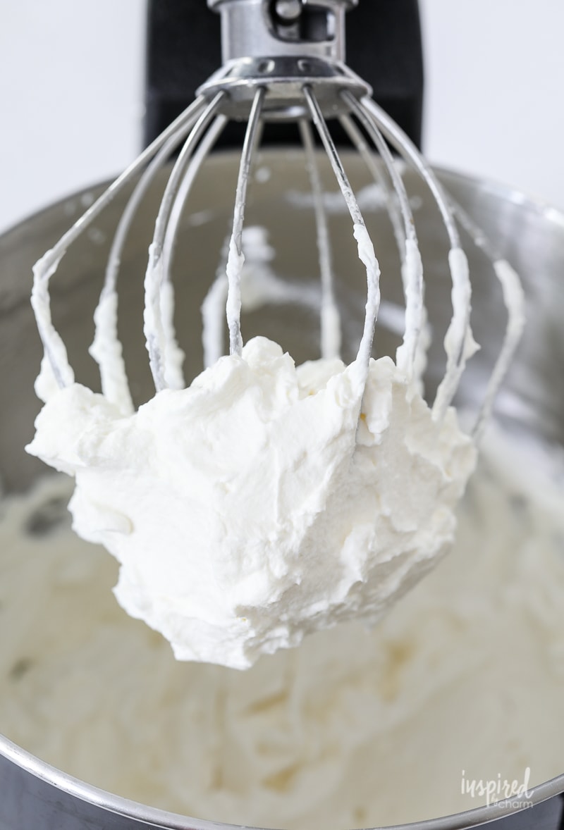 perfect whipped cream texture