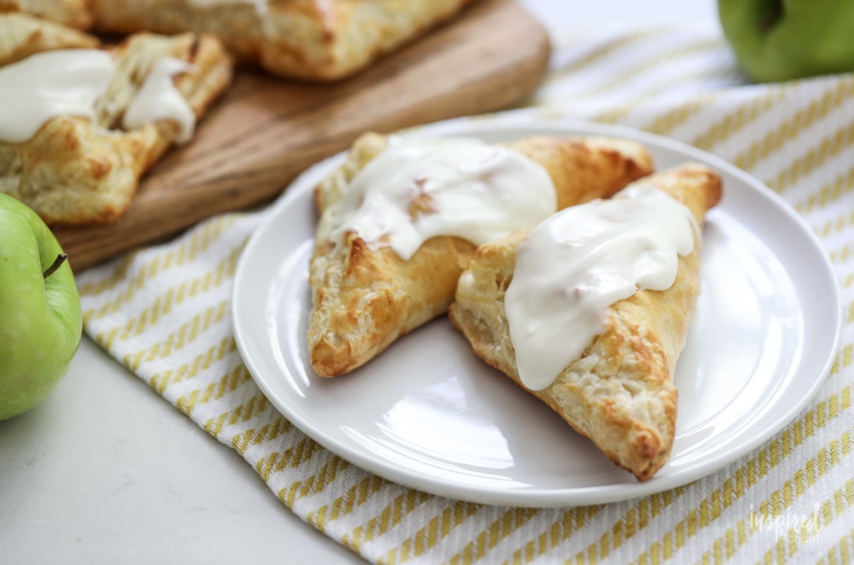 Cream Cheese and Apple Turnovers - easy apple pastry recipe