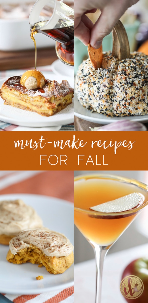 Favorite Fall Recipes / Must-Make Fall Recipes #applecider #appetizer #desset #best #fallcocktail #pumpkin #recipe #fall #fallbaking #easy #apple 