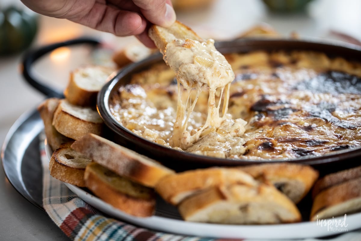 Baked Caramelized Onion Dip