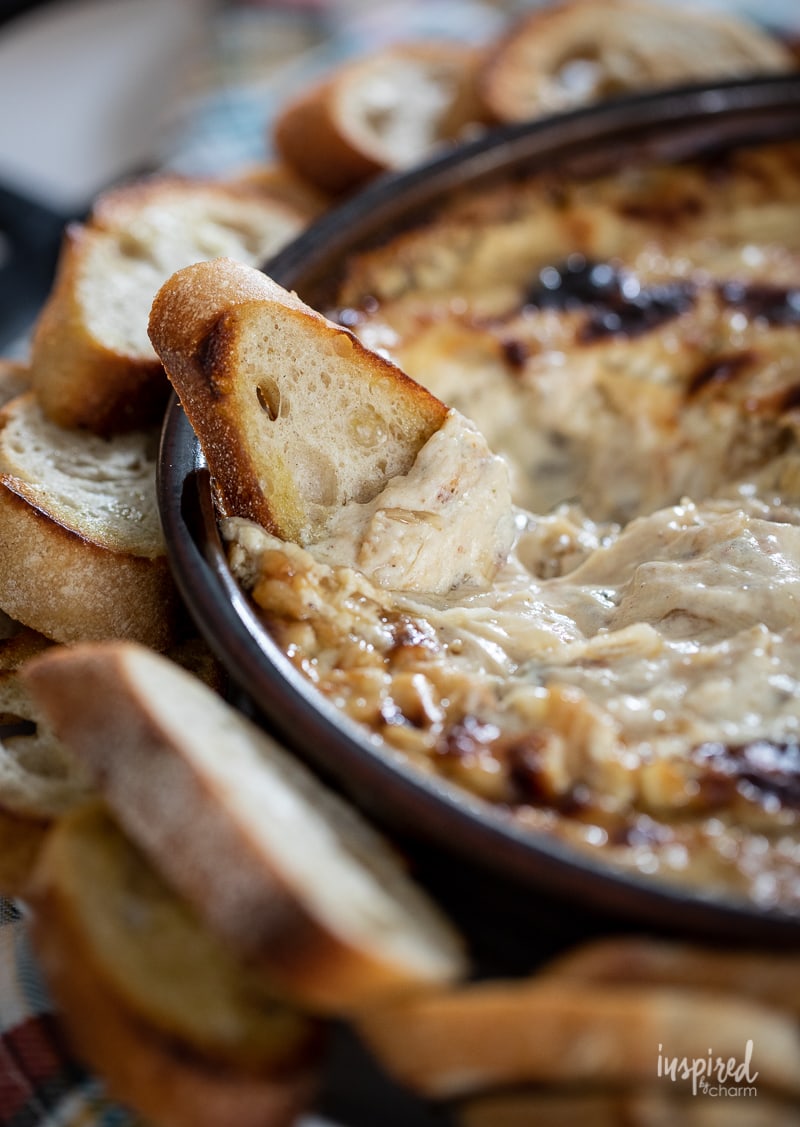 holiday appetizer baked onion dip