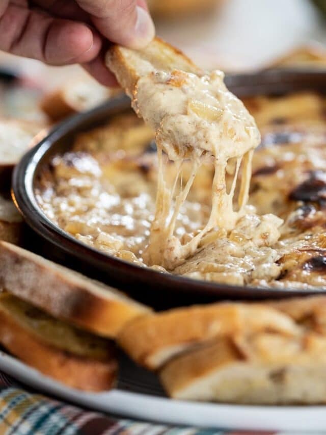 Baked Caramelized Onion Dip