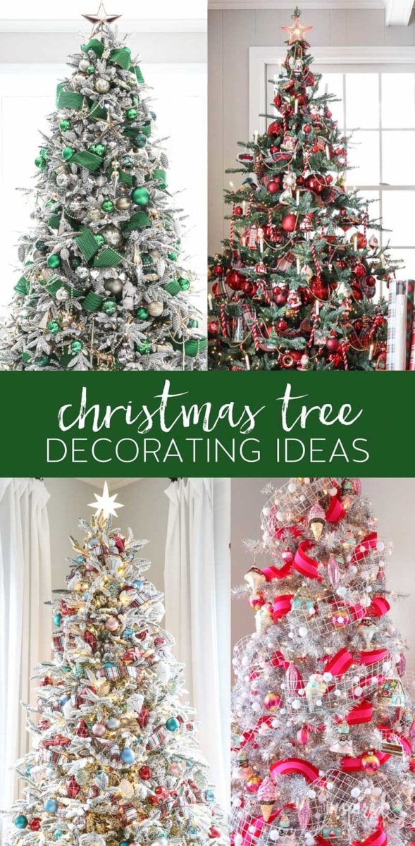 christmas tree decorating ideas pinterest image