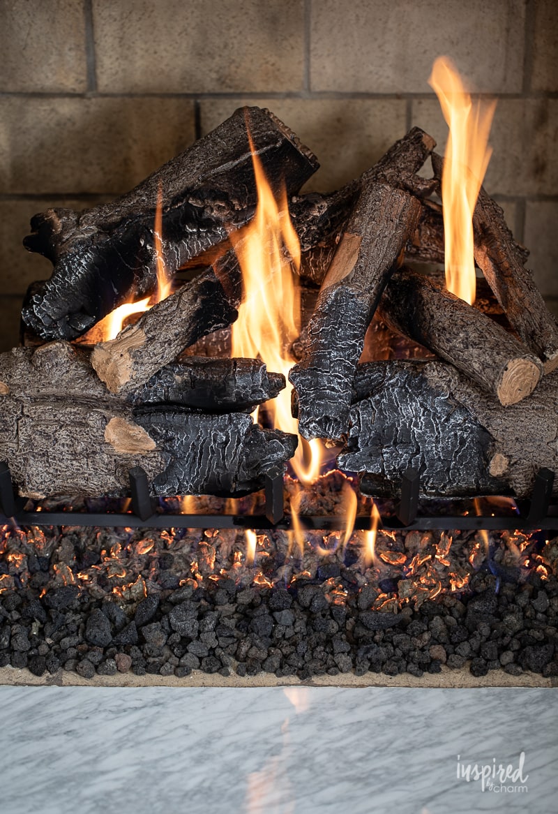Converting a Wood Burning Fireplace to Gas #gasfireplace #realfyre #fireplace #convert 
