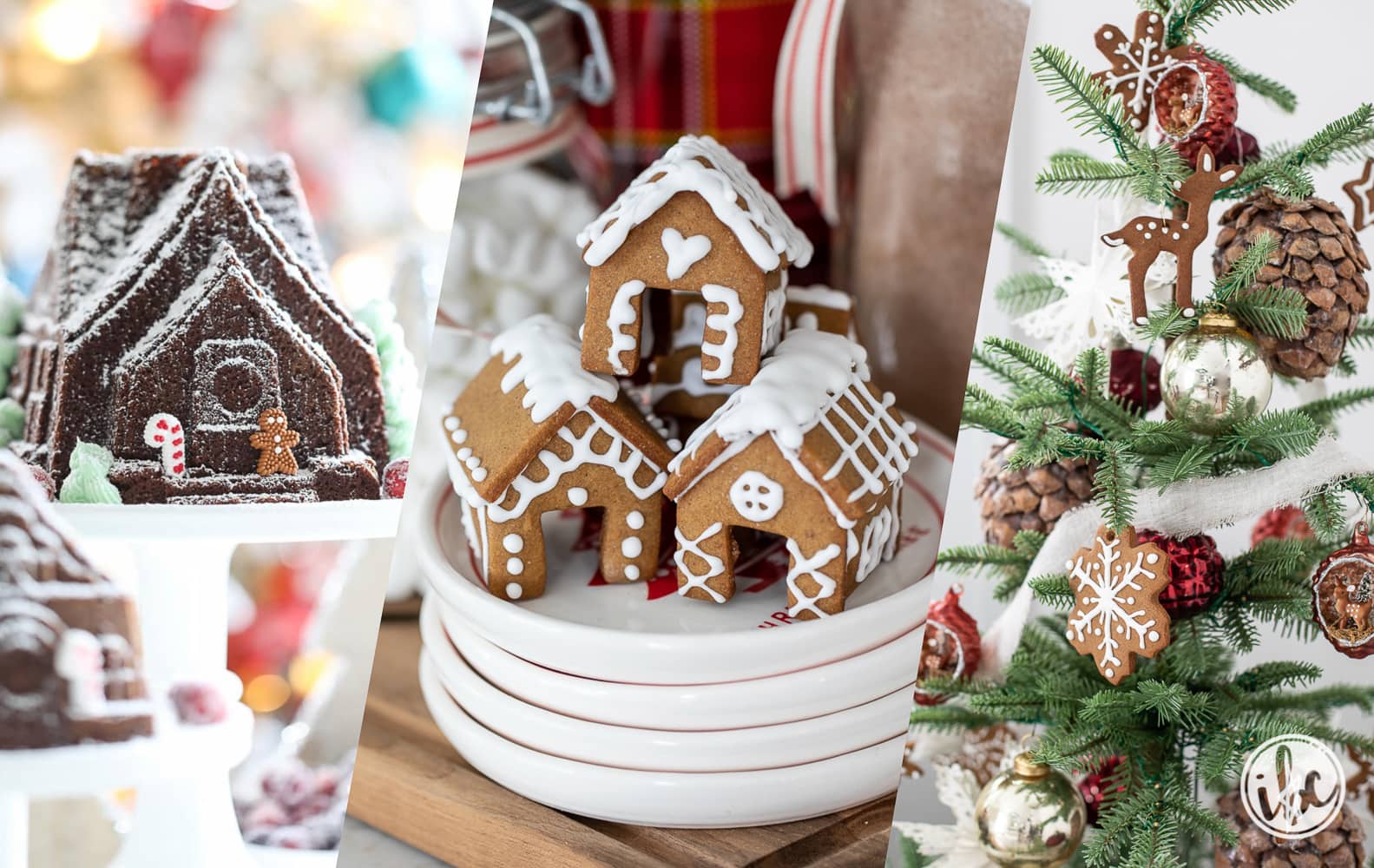 Creative DIY Gingerbread Decor Ideas #christmas #gingerbread #holiday #decor #diy #cookies #gingerbreadcookie #decorating