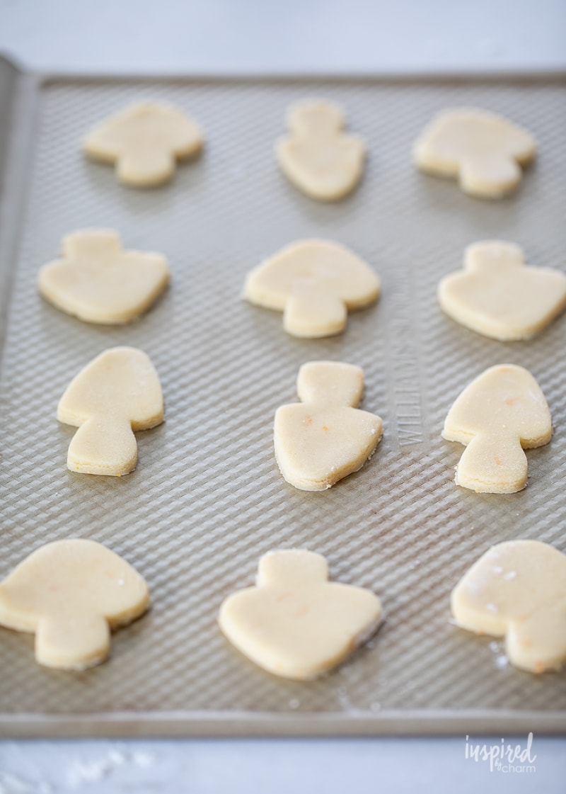 Orange-Almond Sugar Cookies #mushroom #cookie #christmas #holiday #recipe #sugarcookie #cutout #royalicing #orangealmond