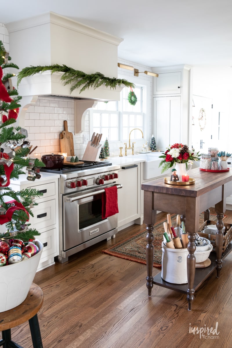 Christmas kitchen