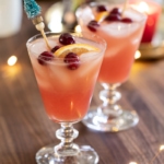 Naughty but Nice Christmas Cocktail #christmas #holiday #cocktail #easy #recipe #cranberry #drink #ChristmasCocktail
