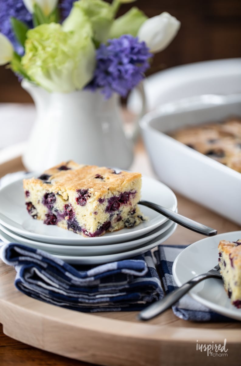 easy blueberry cake recipe