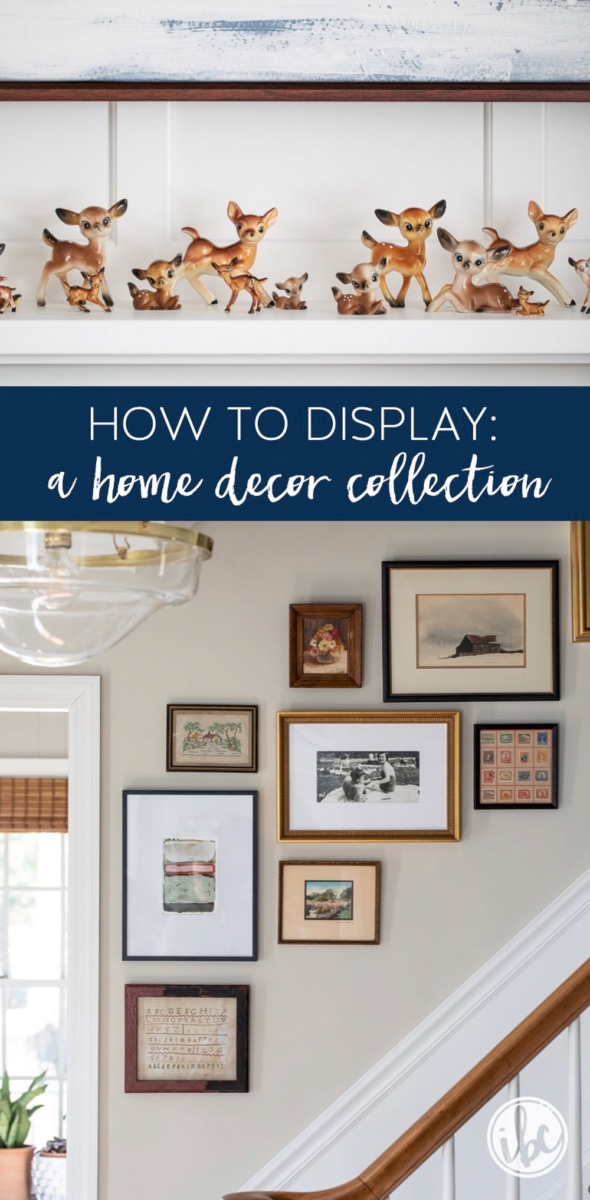 How to Display A Home Decor Collection #homedecor #collection #collecting #vintagecollection #vintage finds #decorating