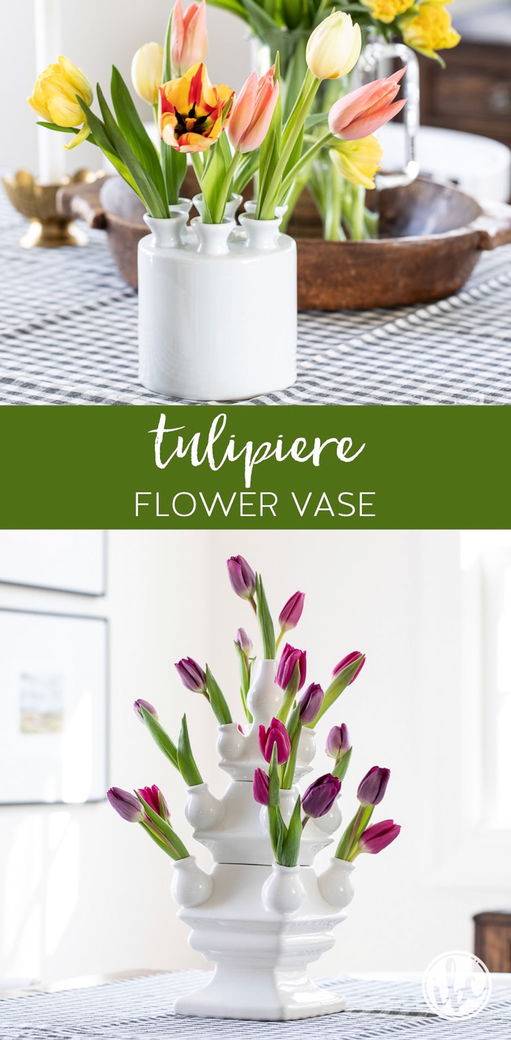 Tulipiere Flower Vase 