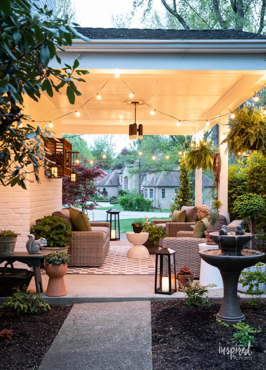 cozy and stylish outdoor living decor ideas