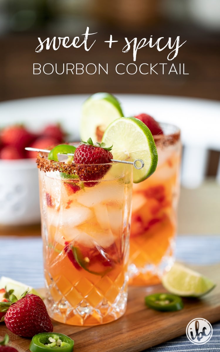 Sweet + Spicy Bourbon Cocktail