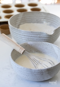 Basic Muffin Recipe - easy recipe as a base for any flavor variation!