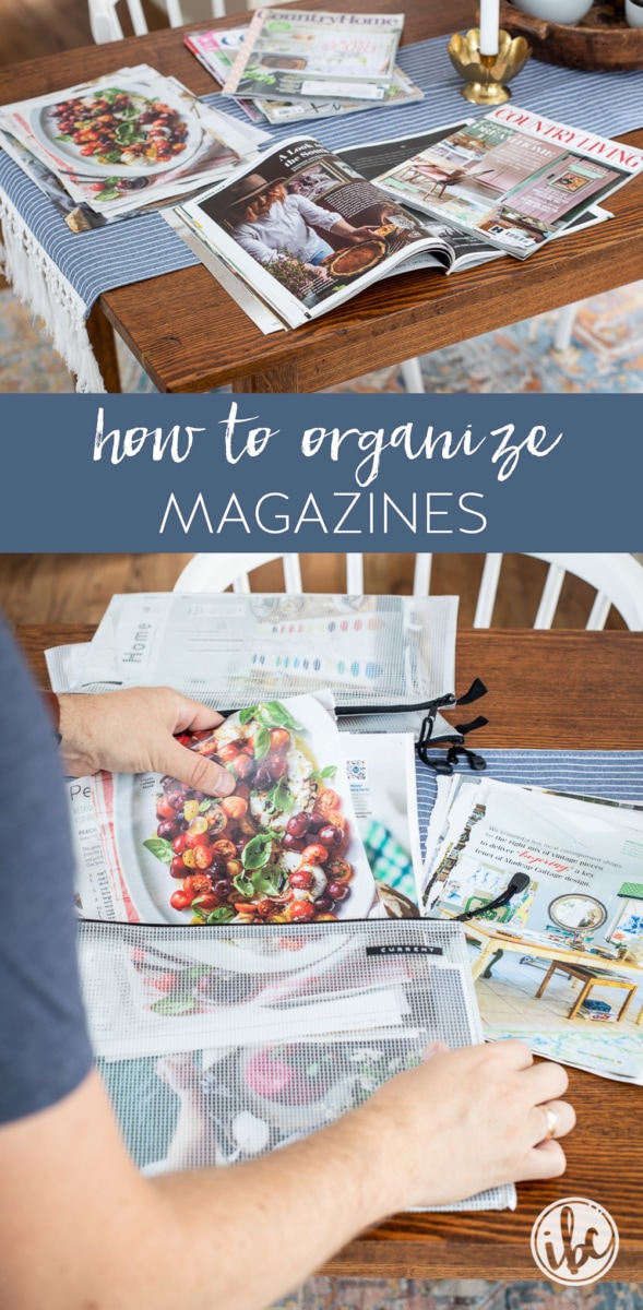 How to Organize Magazines #magazines #organization #storage #office #inspiration