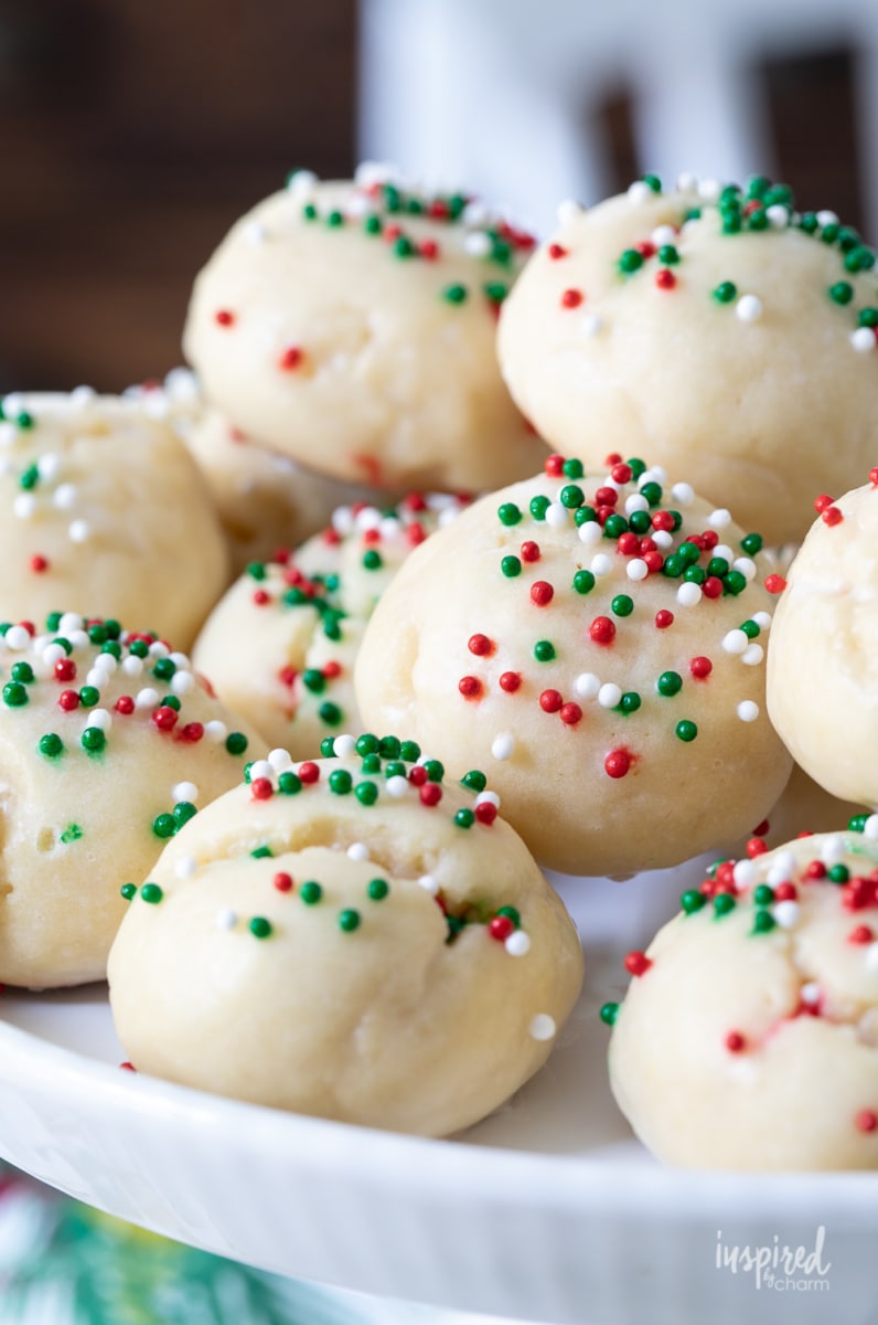 italian sprinkle Christmas cookie recipe