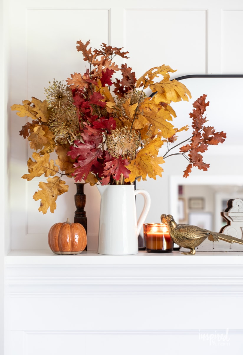 Inexpensive Fall Decorating Ideas #budget #inexpensive #fall #decor #decorating #ideas #autumn #homedecor #seasonaldecor