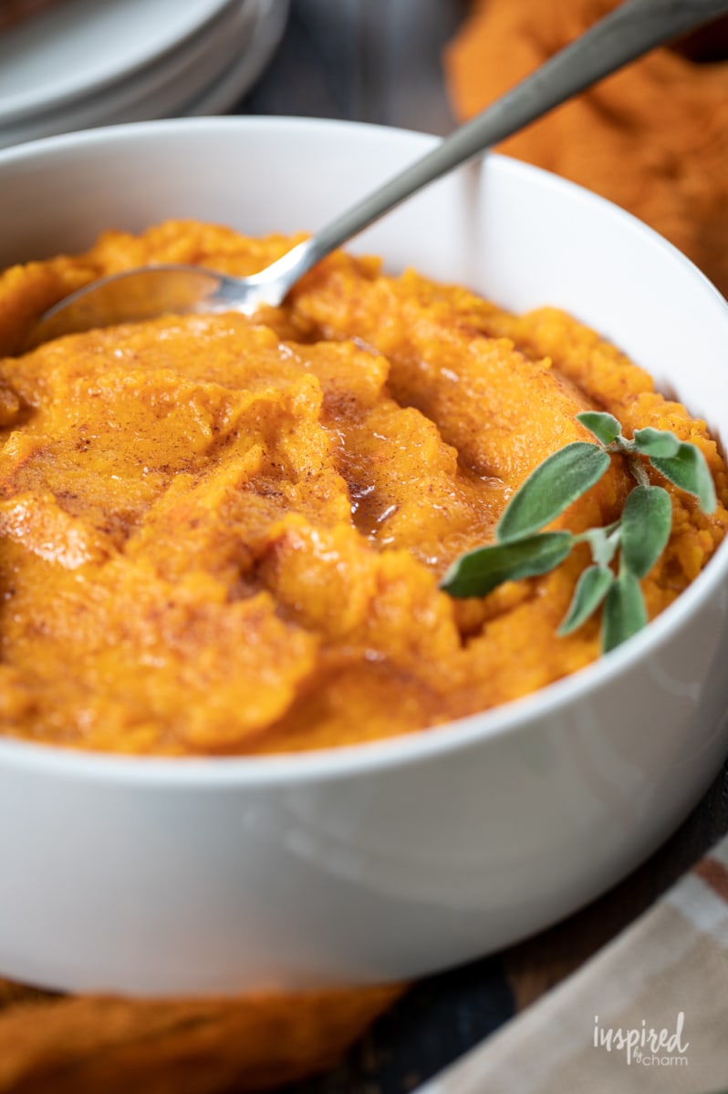 mashed butternut squash side dish for Christmas