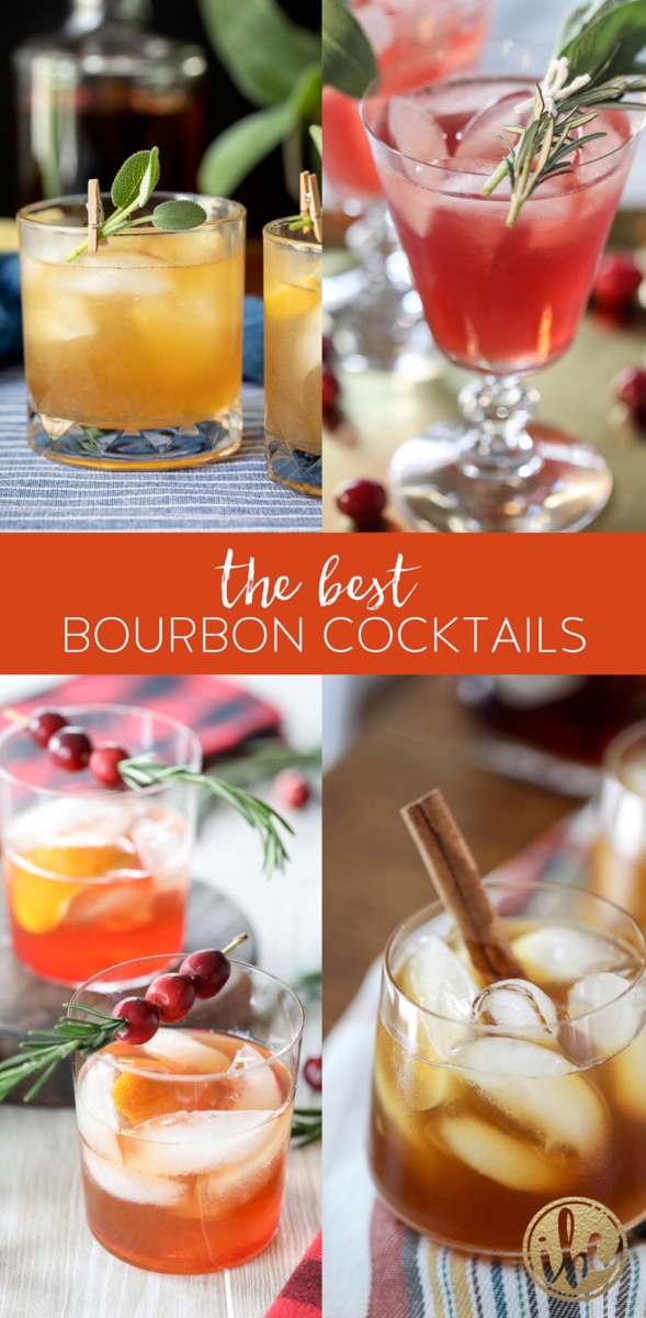 Best Bourbon Cocktails - Easy Bourbon Drinks #bourbon #cocktail #oldfashioned #drink #recipe #easy #cockatils #cranberry #maple