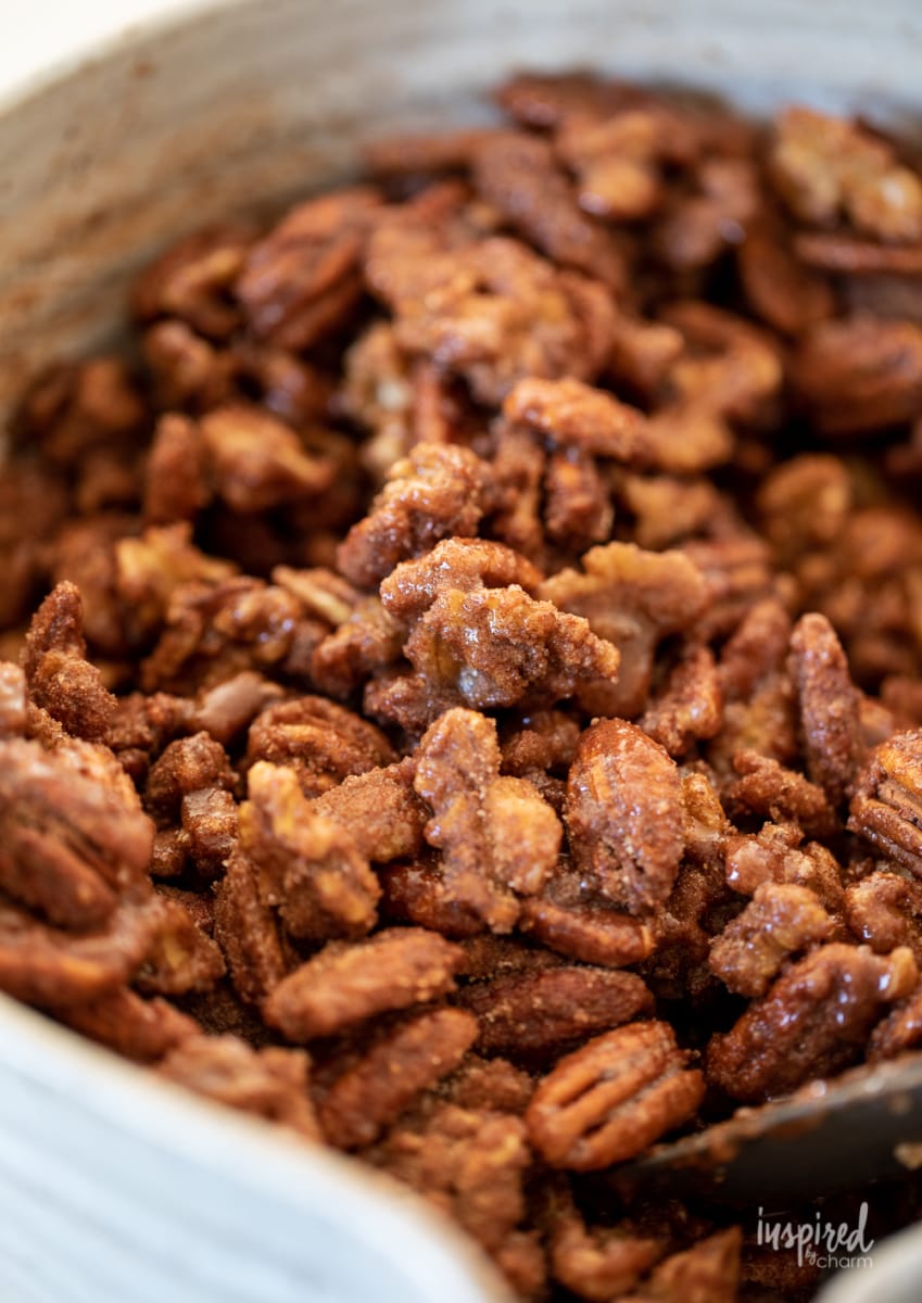 Homemade Cinnamon Pecans and Walnuts #cinnamonnuts #nuts #pecans #walnuts #cinnamonpecans #snack #recipe