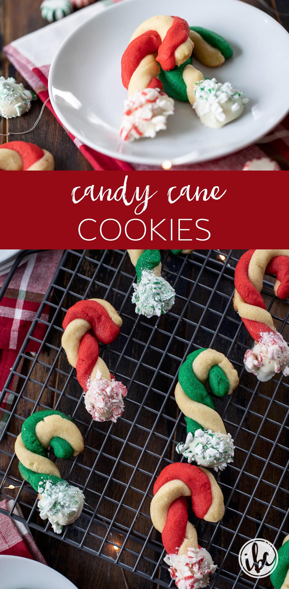 Candy Cane Cookies Pin 