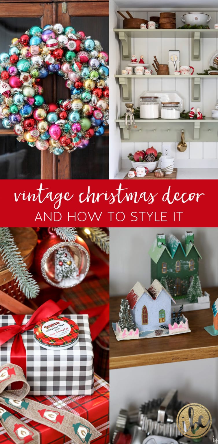 Vintage Christmas Decor: My Top Picks + How To Style It