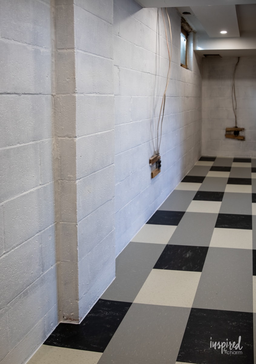 Basement Renovation: Progress Update #basement #renovation #makeover #progress #flooring 
