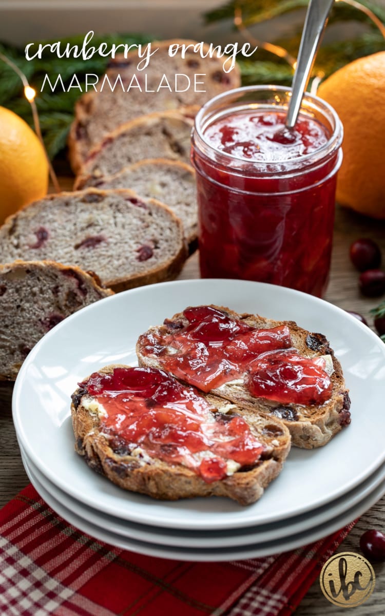 Cranberry Orange Marmalade #homemade #cranberry #orange #marmalade #recipe #jam #jelly #breakfast #brunch