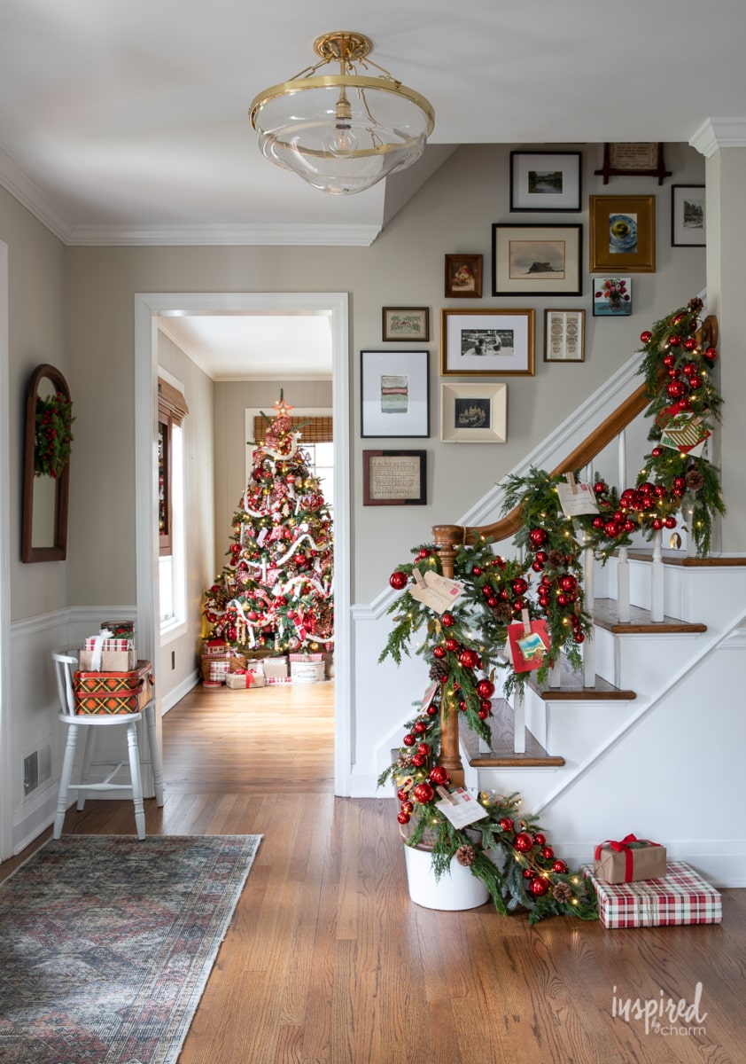 Christmas Decor for Stairs | 15 Festive DIY Ideas - Bob Vila