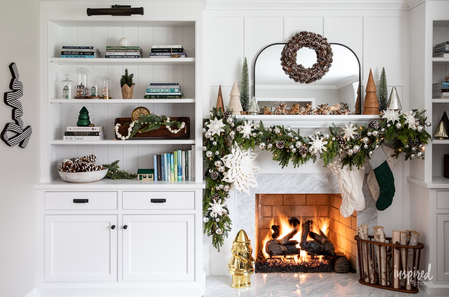 Alegre híbrido dos semanas Creative Christmas Mantel Decor Ideas - Easy Holiday Decorating