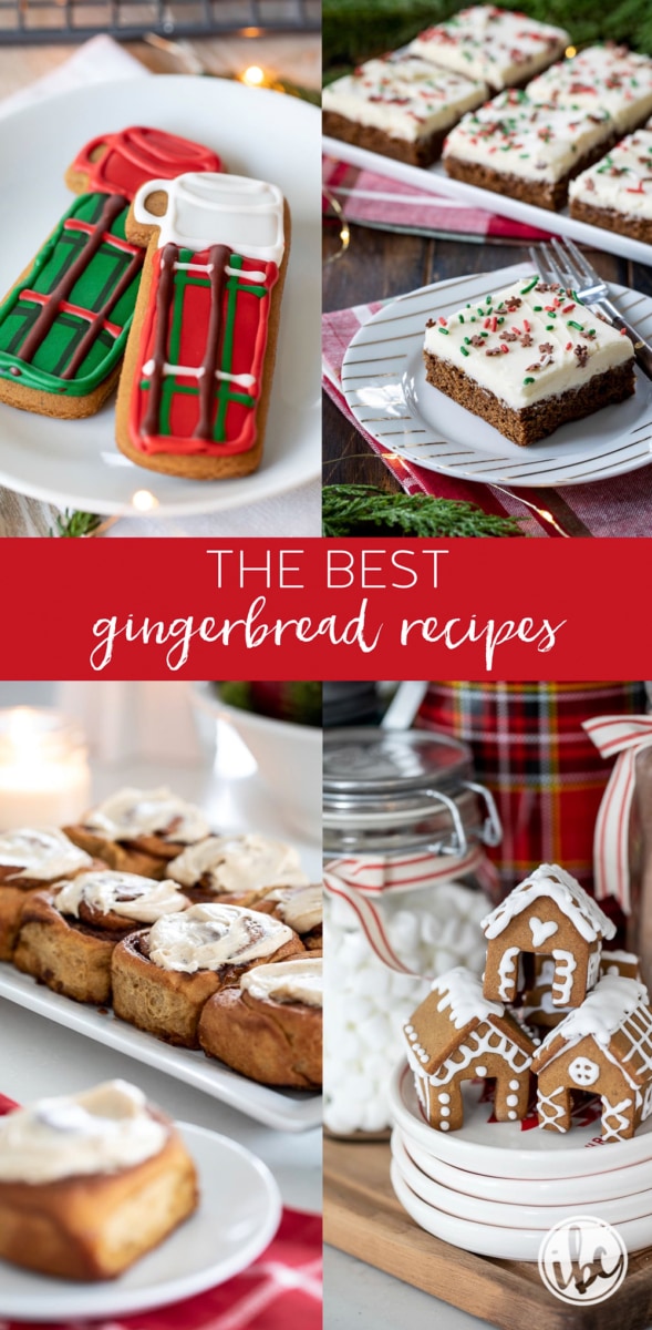 Gingerbread Recipes to Spice Up This Holiday Season #gingerbread #recipe #christmas #holiday #dessert #recipes #cookies #desserts