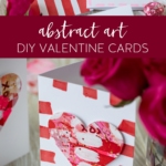 Abstract Art DIY Valentine