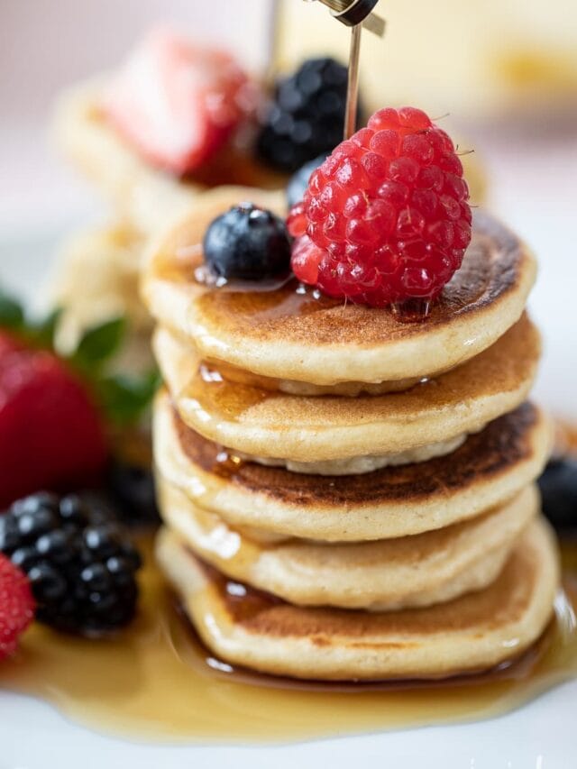 Adorable Mini Pancakes