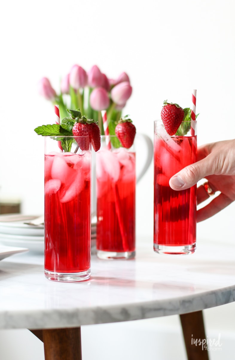 hibiscus tea cocktail