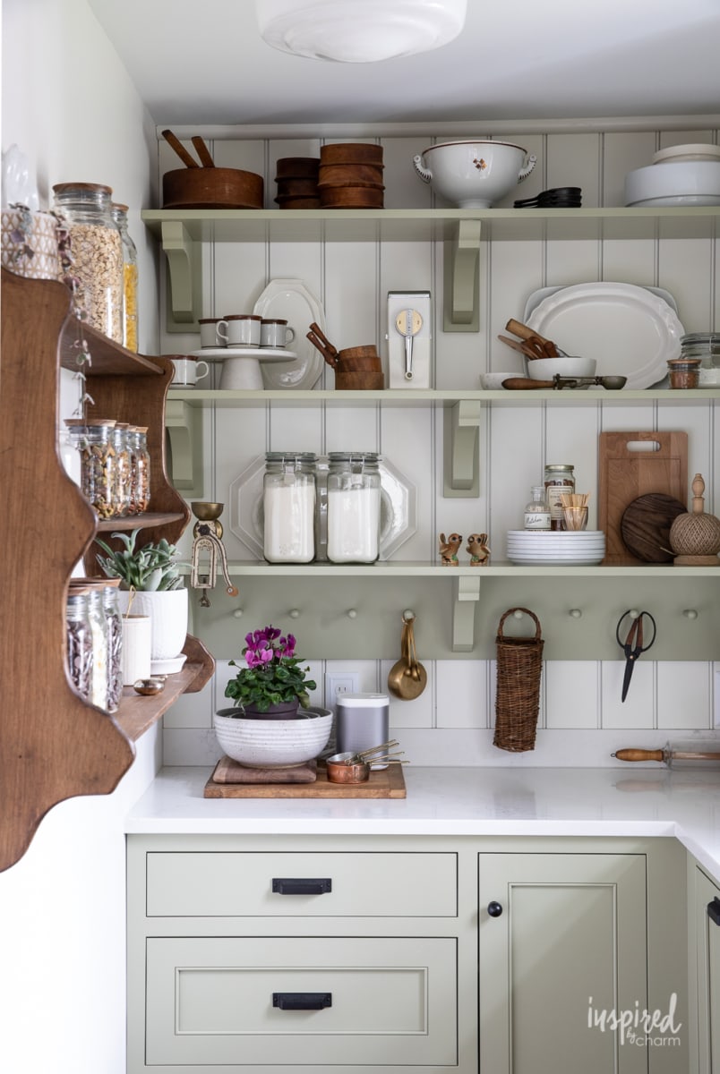 pantry design shelves and decor