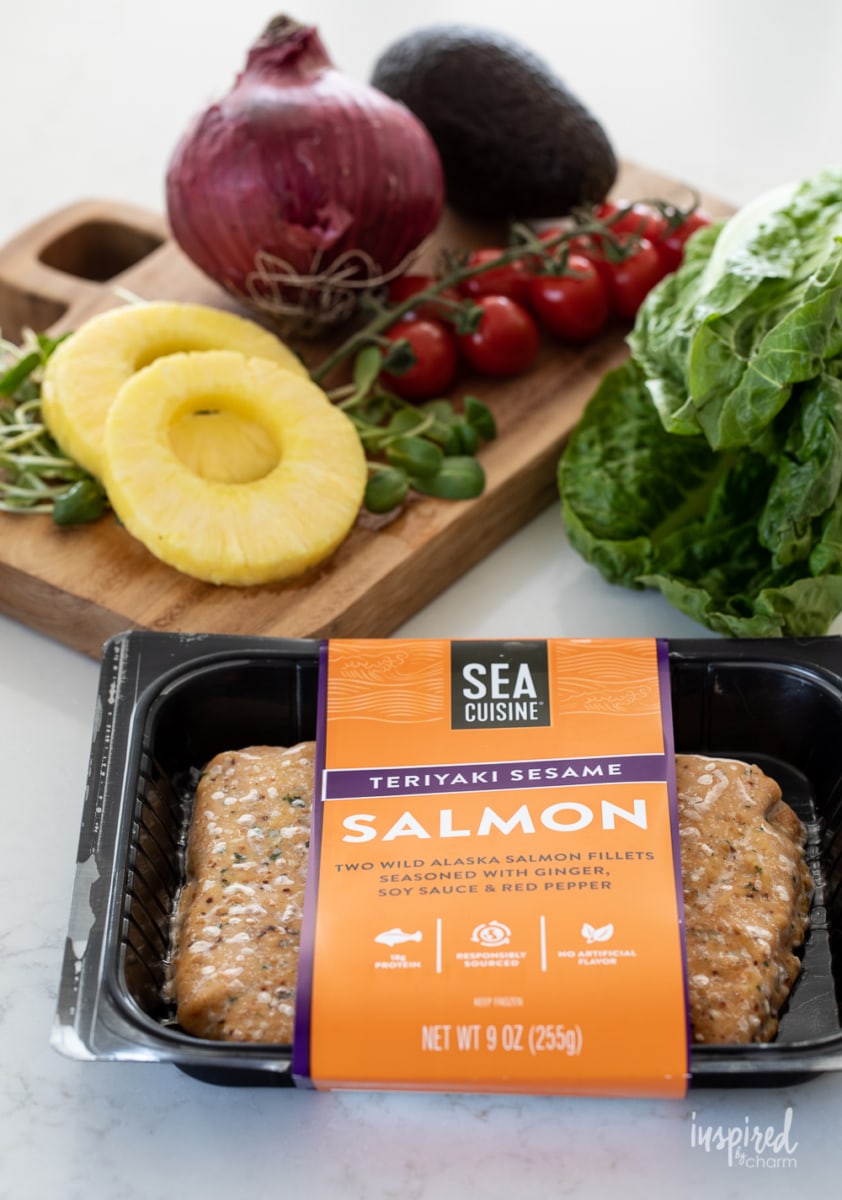 sea cuisine teriyaki salmon
