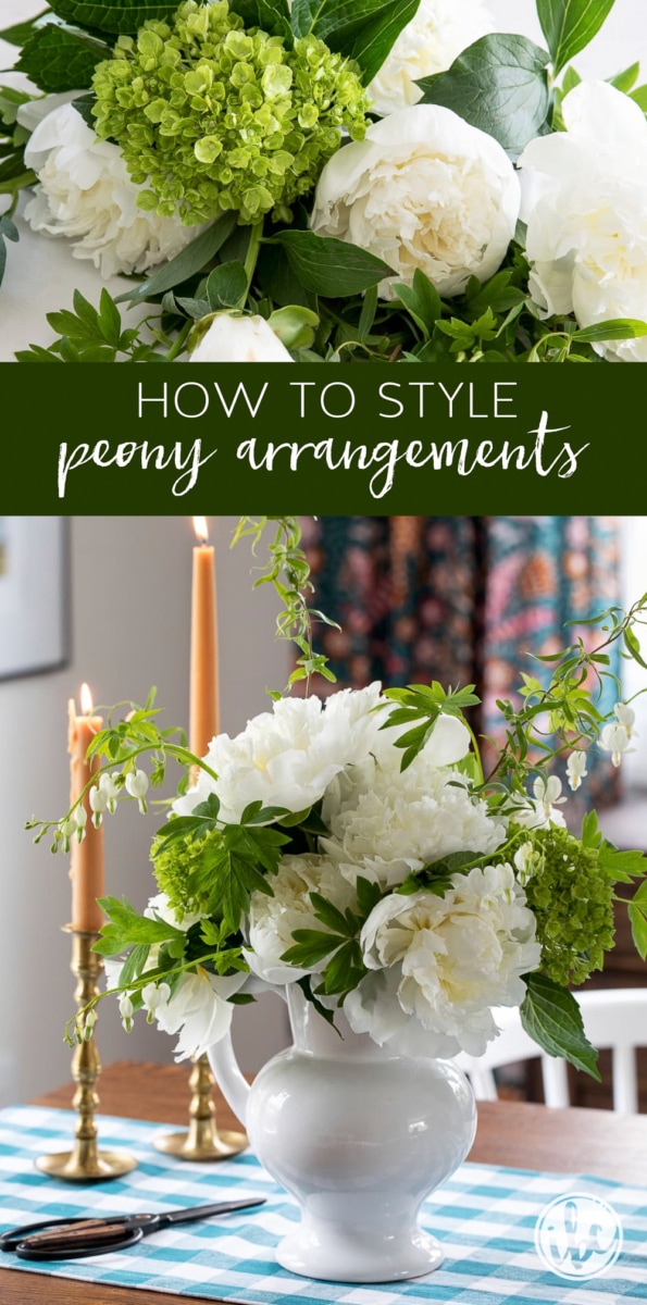 How to Create Beautiful Peony Arrangements
