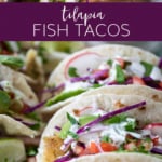 Homemade Tilapia Fish Tacos