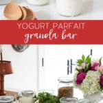 Yogurt Parfait and Granola Bar