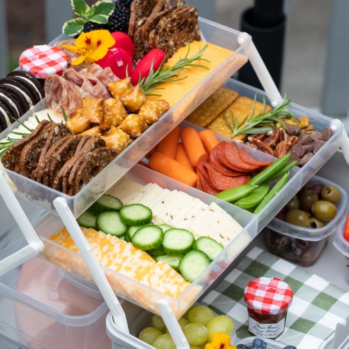 Viral 'Snackle Box' food trend makes meals portable for outdoor